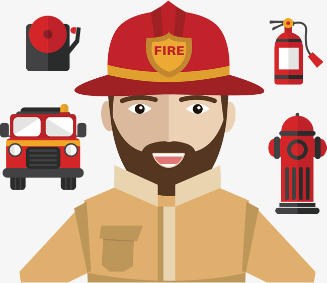 650x564 Firefighter Clipart Brave ~ Frames ~ Illustrations ~ Hd Images