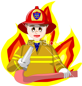 334x352 Fireman Vector Free Vector Download 212679 Cannypic