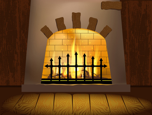 485x368 Fireplace Free Vector Download (31 Free Vector) For Commercial Use