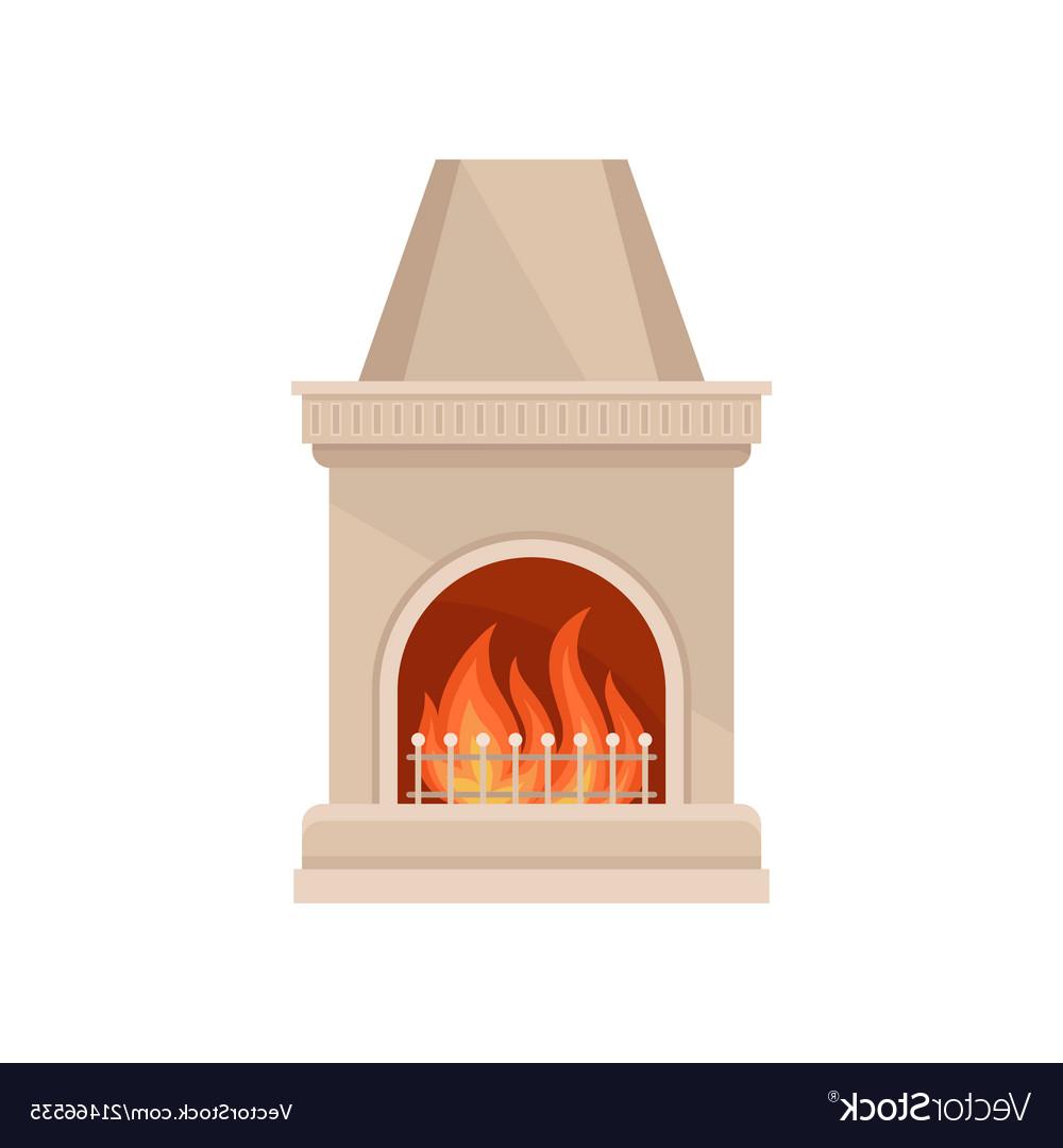 1000x1080 Unique Fire Burning In Fireplace Vector Cdr Free Vector Art