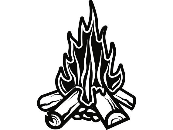 570x428 Campfire Clipart Wood Fire
