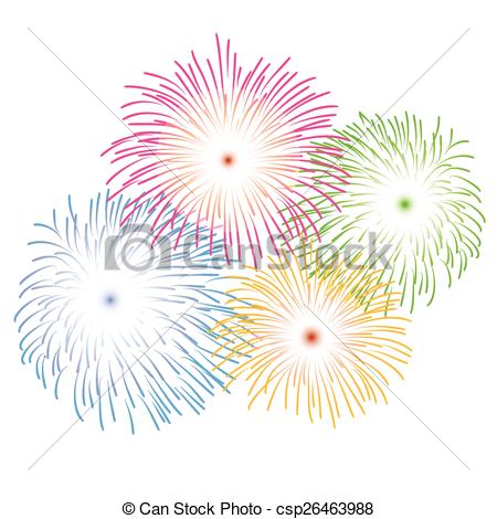 450x470 Vector Fireworks Vector