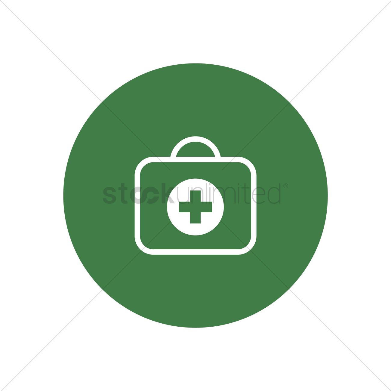 1300x1300 First Aid Kit Vector Image