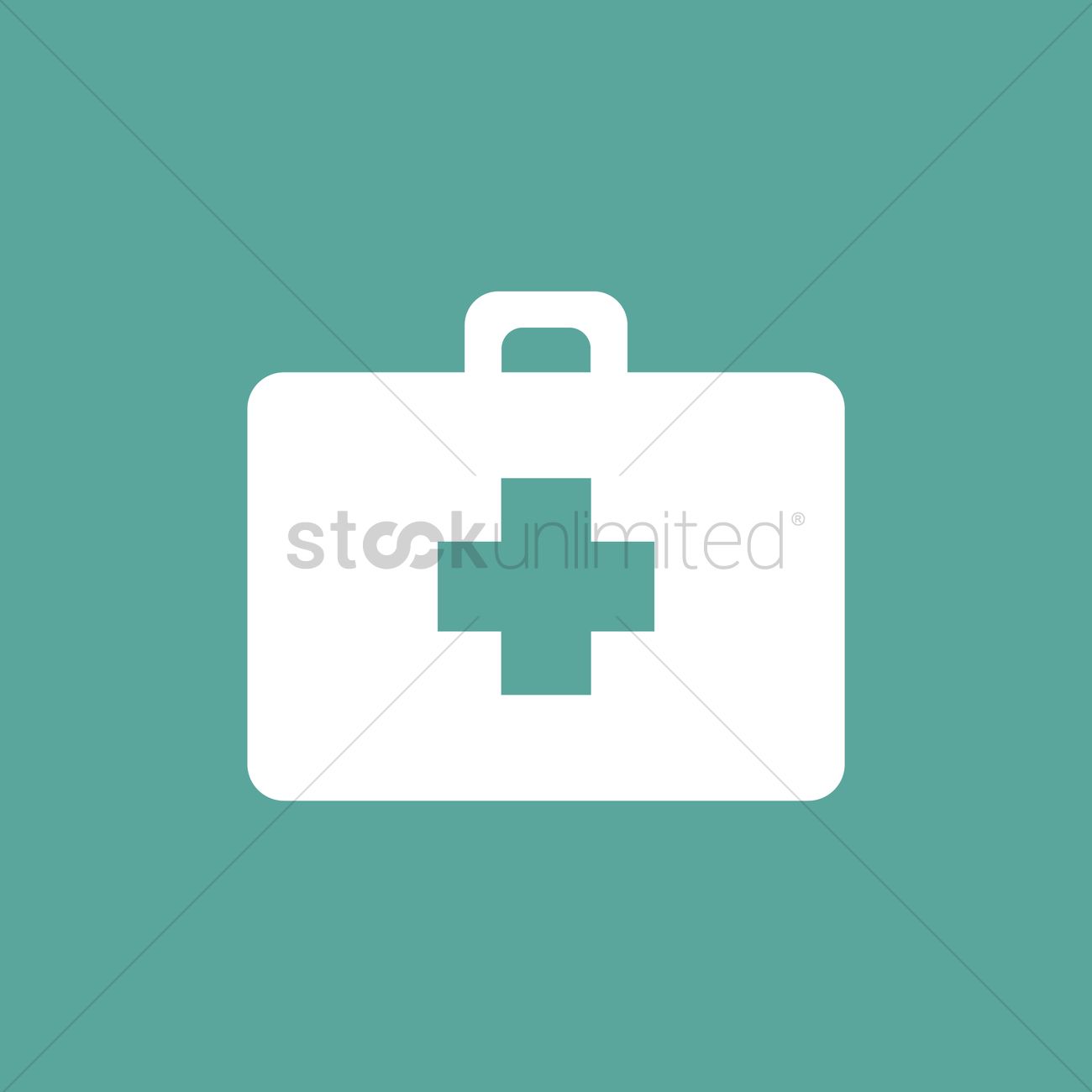 1300x1300 First Aid Kit Vector Image