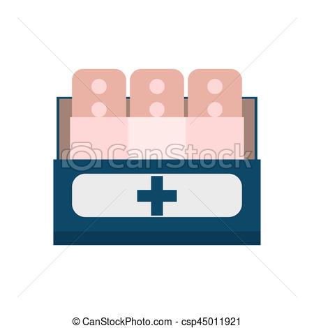 450x470 Band Plaster First Aid Vector Illustration Eps 10.