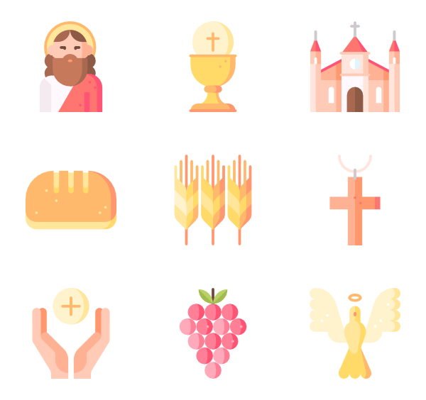 600x564 Communion Icons