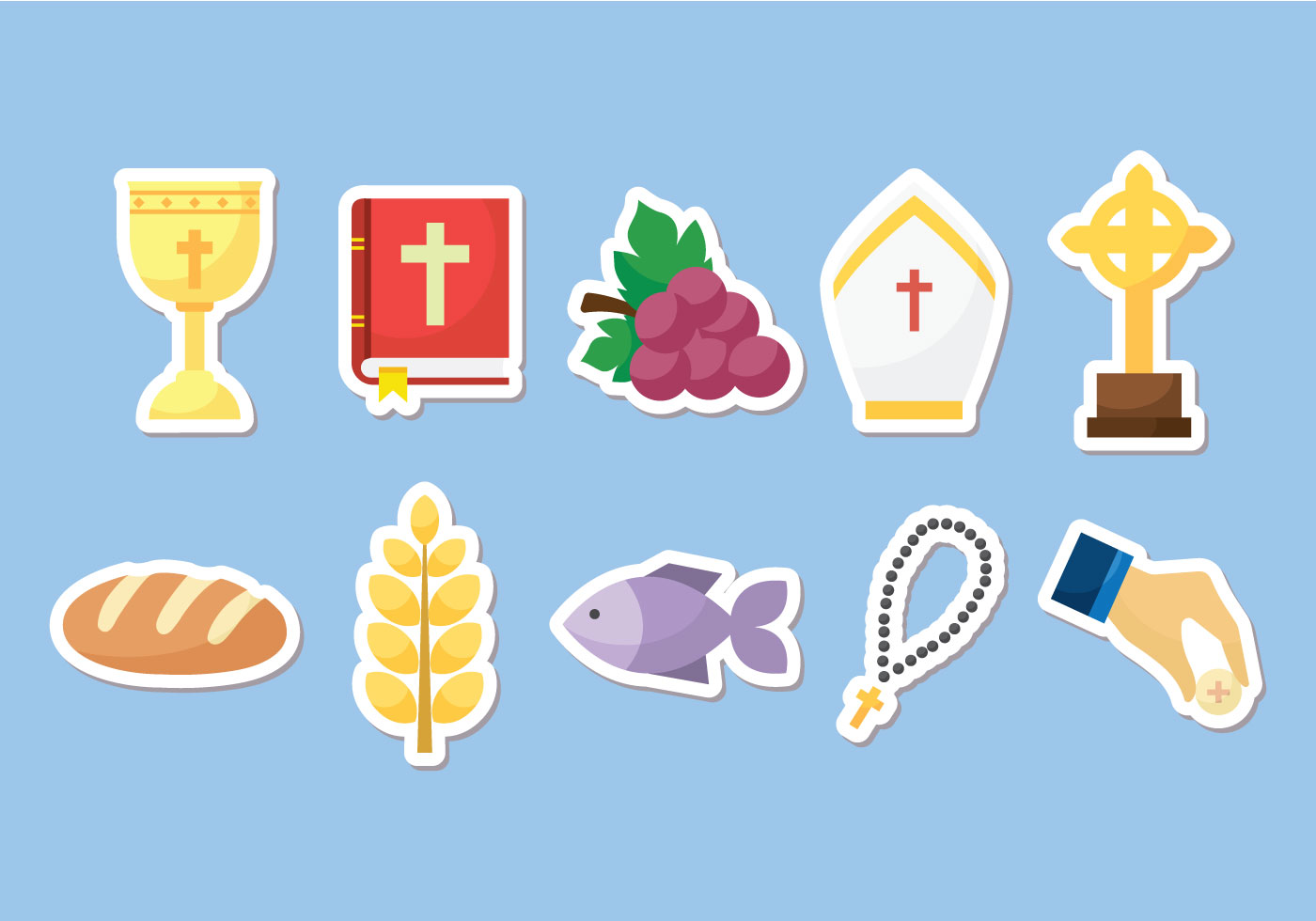 1400x980 Holy Communion Free Vector Art