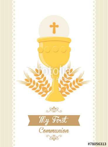 369x500 My First Communion Stock Image And Royalty Free Vector Files On