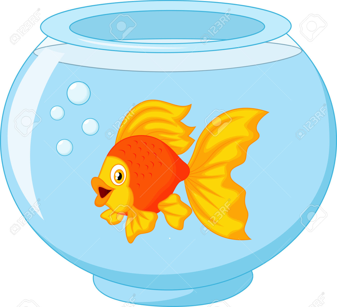 1300x1184 Fish Bowl Clipart Fish Swimming Free Collection Download And