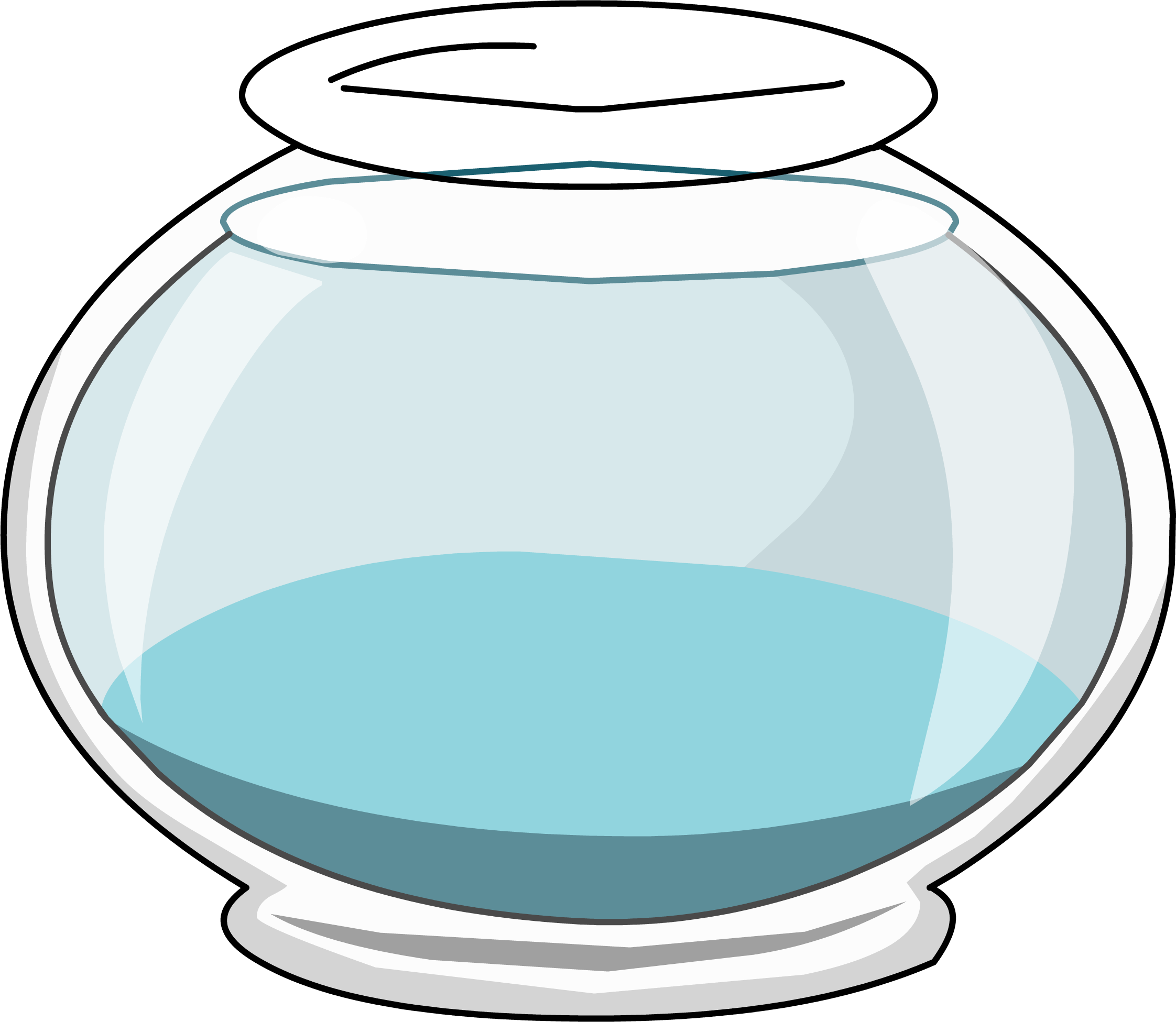 2244x1951 Fish Bowl At Clker Vector Image 2 Clipartbarn Fishbowl Clipart