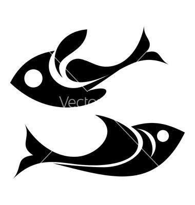 380x400 Fish Icon Vector 1554934