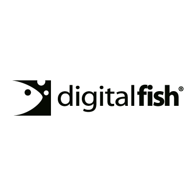 400x400 Digital Fish Logo Vector (.eps, 374.26 Kb) Download