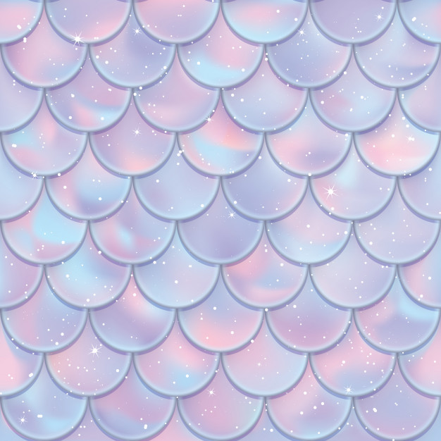 626x626 Fish Scales Seamless Pattern Vector Premium Download