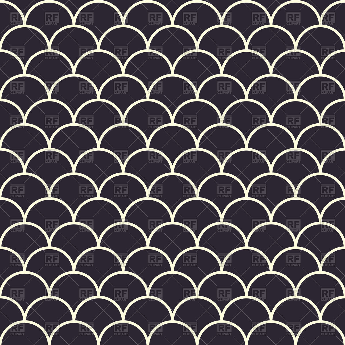 1200x1200 Seamless Fish Scales Pattern Vector Image Vector Artwork Of