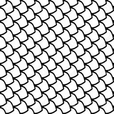 236x236 Seamless Patterns Set With Fish Scale Texture. Vector Art
