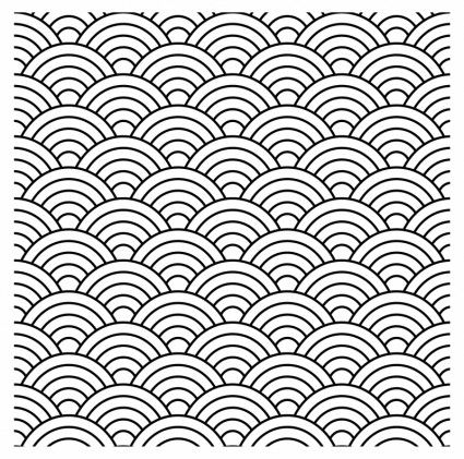 425x421 Seamless Fish Scale Pattern (Vector) Graphics Graphics