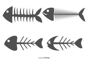 286x200 Fish Skeleton Free Vector Art