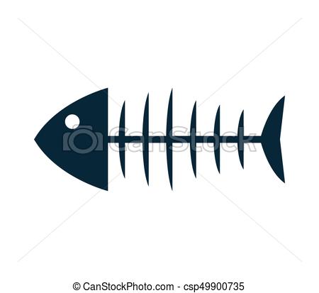 450x413 Fish Skeleton Vectors