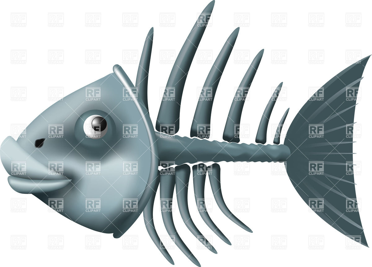1200x864 Conceptual Fish Skeleton Vector Image Vector Artwork Of Plants