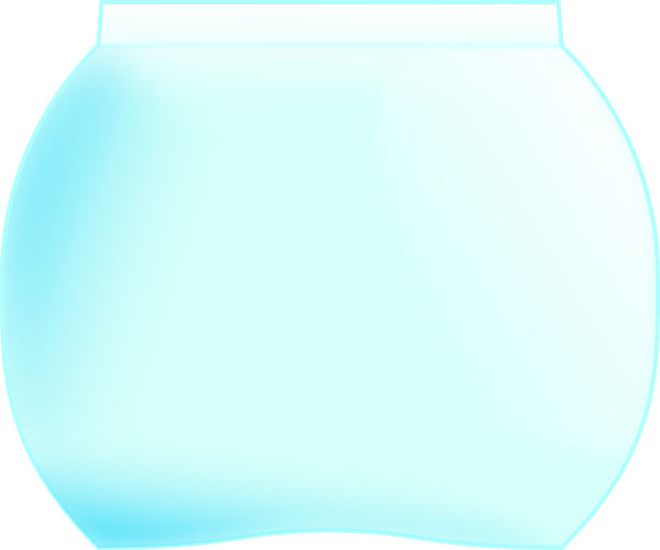 600x500 Gold Fish Tank Clip Art Free Vector 4vector