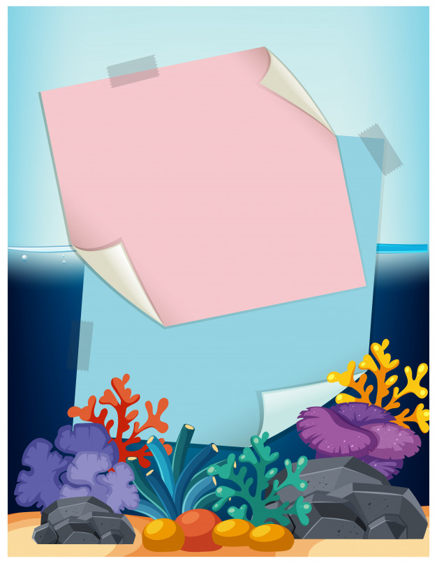 626x807 Pink Note Over Fish Tank Vector Premium Download