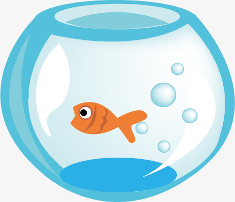 477x410 Vector Cartoon Fish Tank, Cartoon Vector, Fish Vector, Cartoon