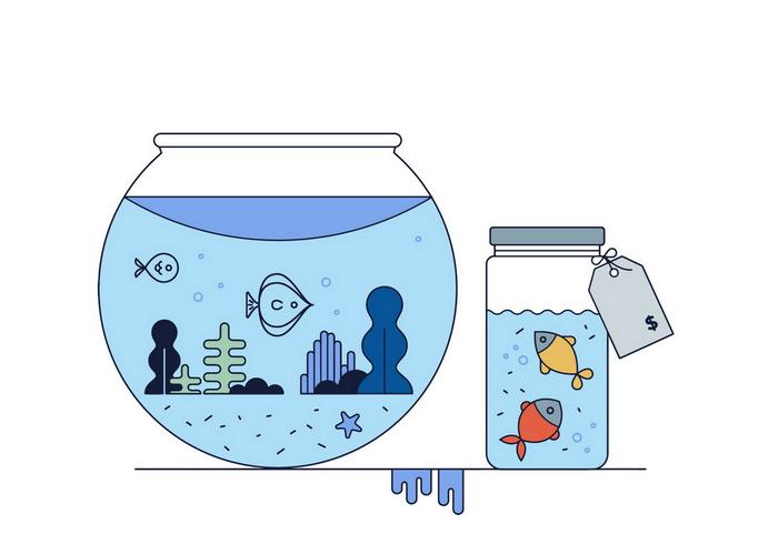 700x490 Aquarium Free Vector Art