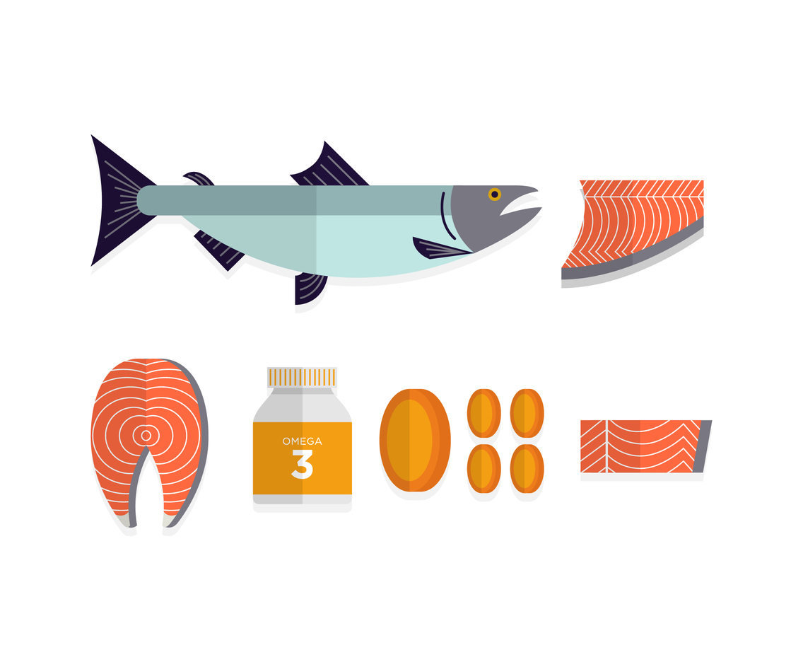 1136x936 Fresh Salmon Fish Vector Art Amp Graphics