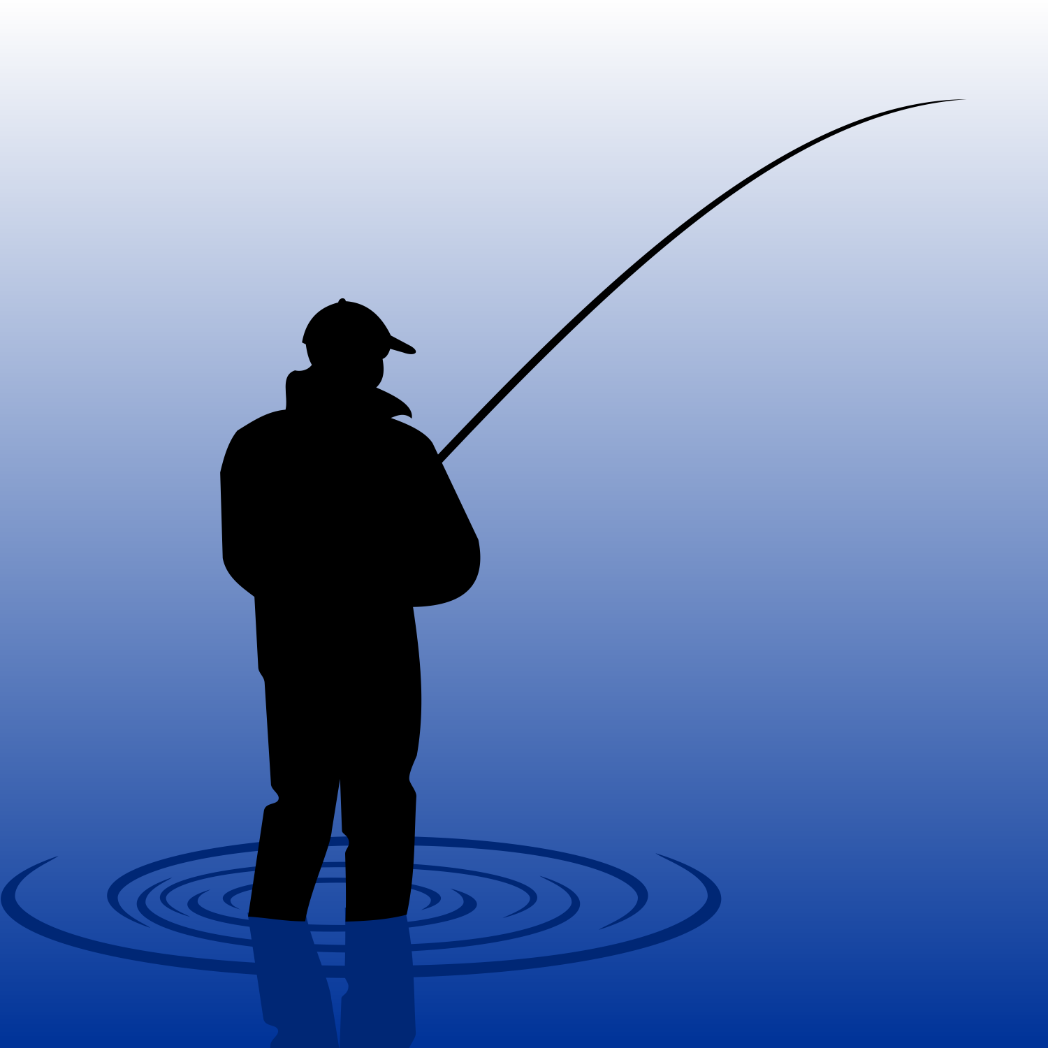 1500x1500 Vector For Free Use Fisherman Vector