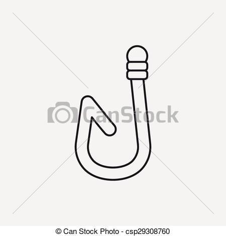 450x470 Fishing Line Icon Clip Art Vector