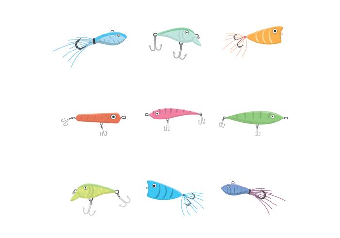 700x490 Free Fishing Lure Vector