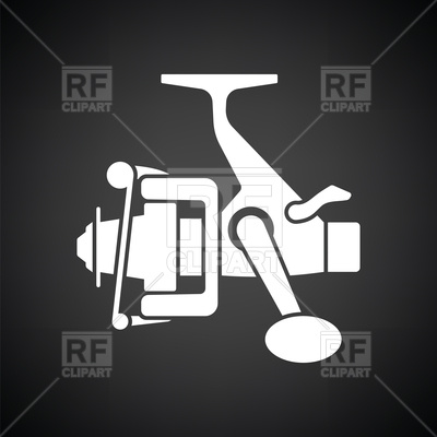 400x400 Icon Of Fishing Reel Vector Image Vector Artwork Of Signs