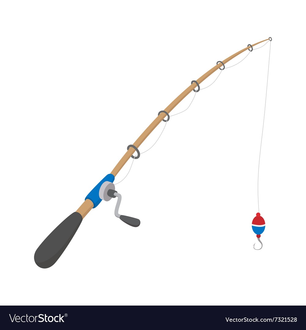 1000x1080 Fishing Rod Cartoon Icon Vector 7321528 15 Pole