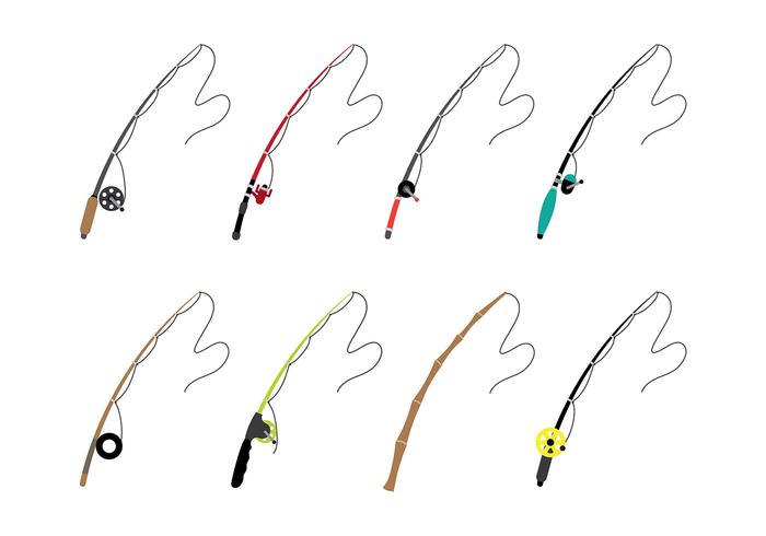 700x490 Fishing Rod Free Vector Art