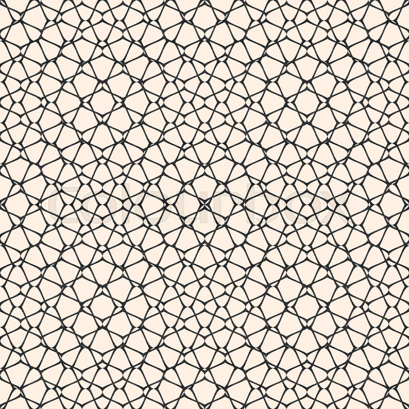800x800 Vector Mesh Seamless Pattern. Delicate Net, Grid, Lattice, Lace