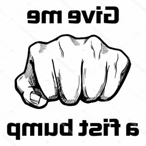 300x300 Fist Bump Icon In Black Style Isolated On White Vector Lazttweet