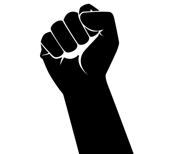 600x530 Fist Clipart