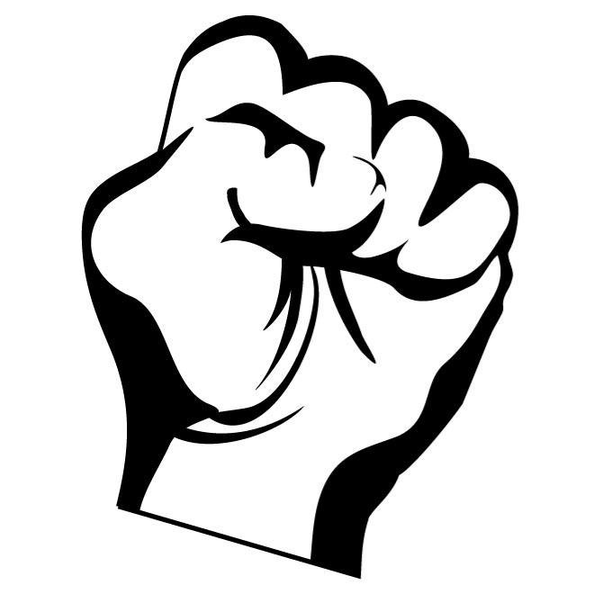 660x660 Free Raised Fist Vector Image.eps Psd Files, Vectors Amp Graphics