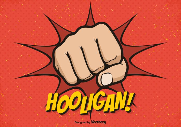 700x490 Hooligan Fist Vector Background