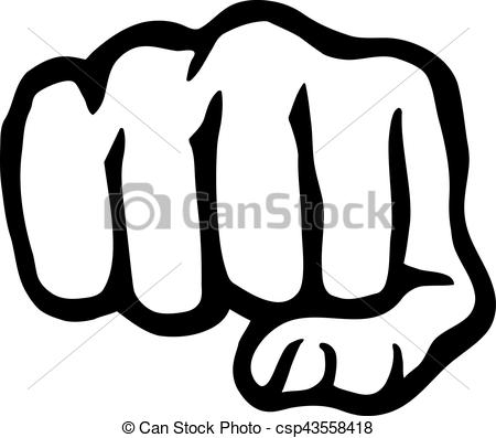 450x397 Punching Hand Fist.