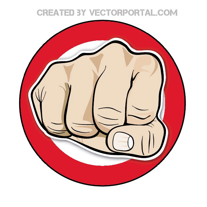 660x660 Fist Vector Image Free Vectors Ui Download