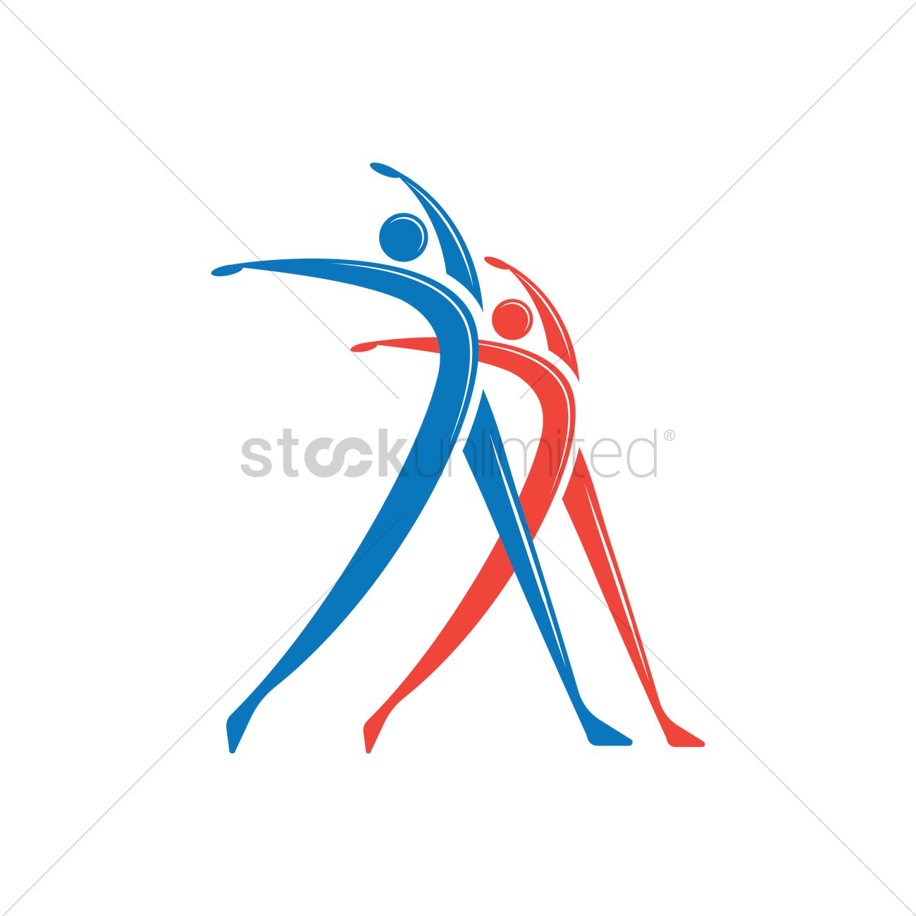 1300x1300 Fitness Logo Vector Image
