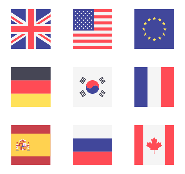 600x564 Flags Icon Family Square
