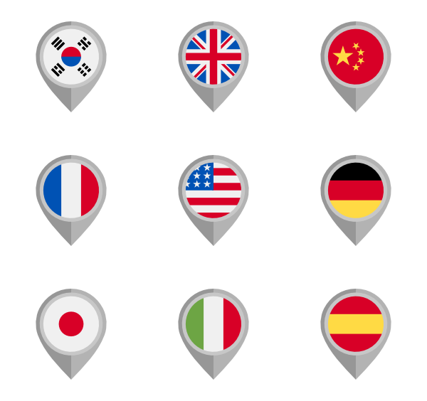 600x564 78 Flag Icon Packs