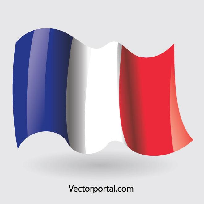 660x660 French Flag Vector Graphics