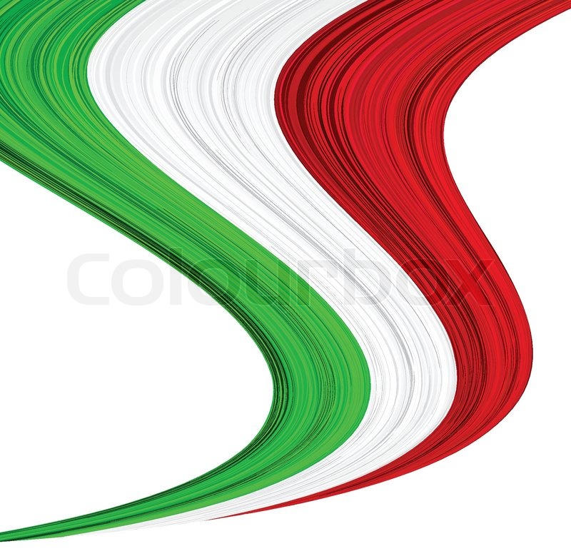 800x779 Vector Illustration Of National Italian Flag Stock Vector
