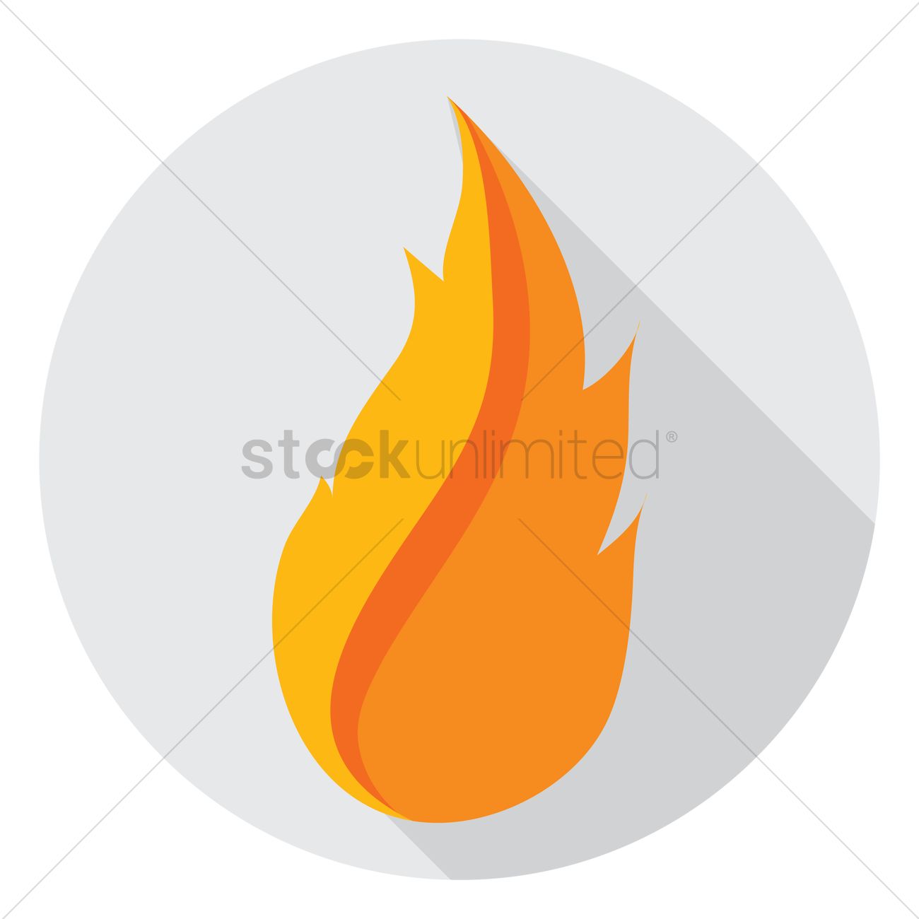 1300x1300 Fire Flame Icon Vector Image