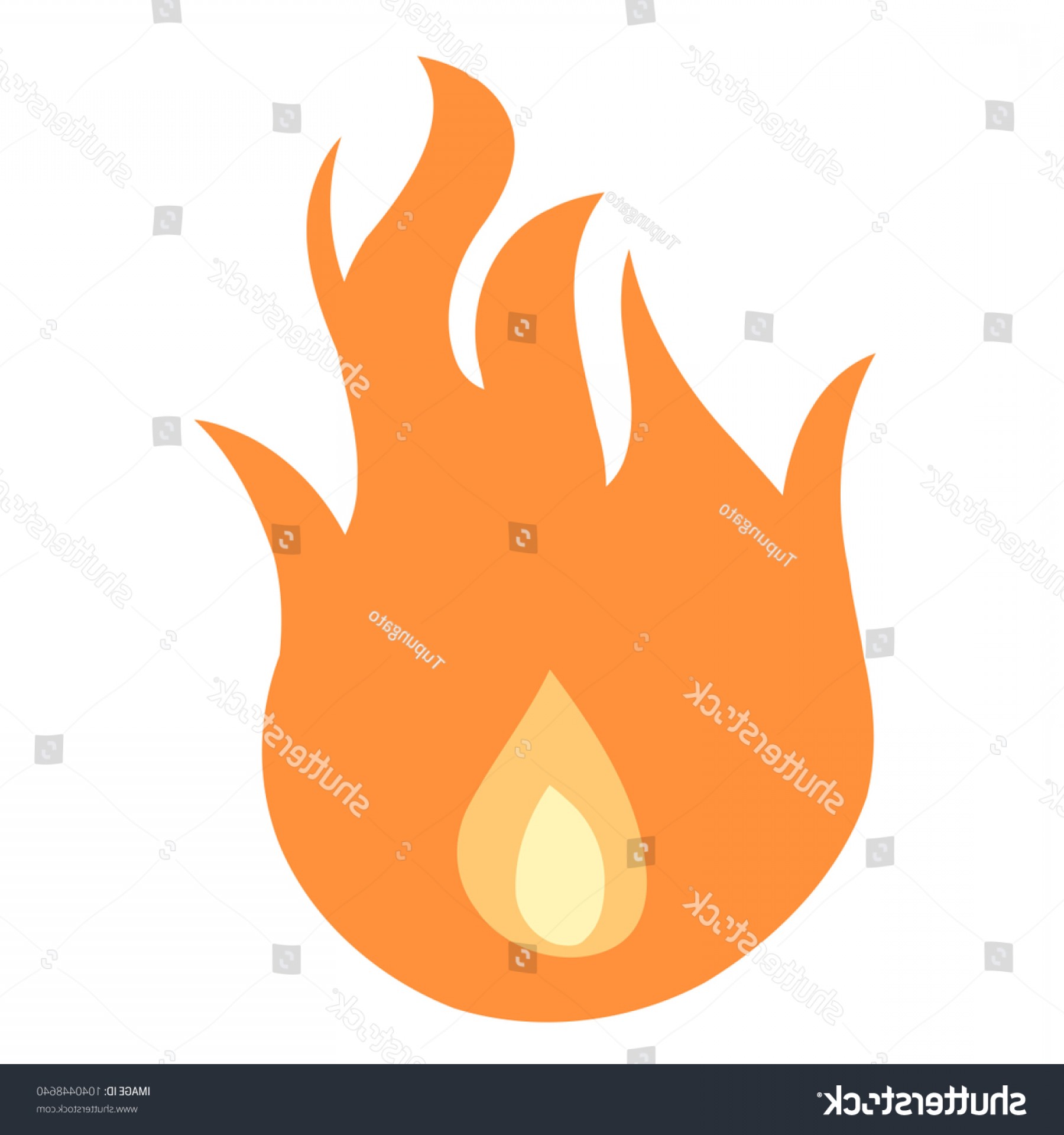 1800x1920 Simple Flame Icon Vector Fire Illustration Arenawp