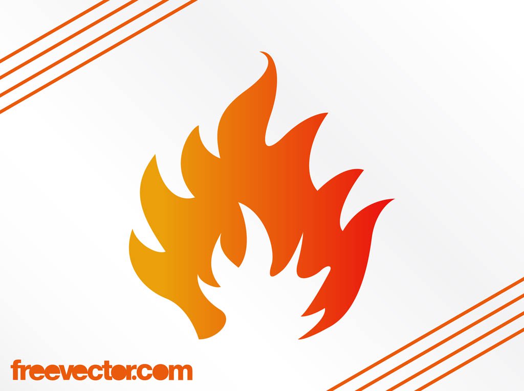 1024x765 Stylized Flame Graphics Vector Art Amp Graphics