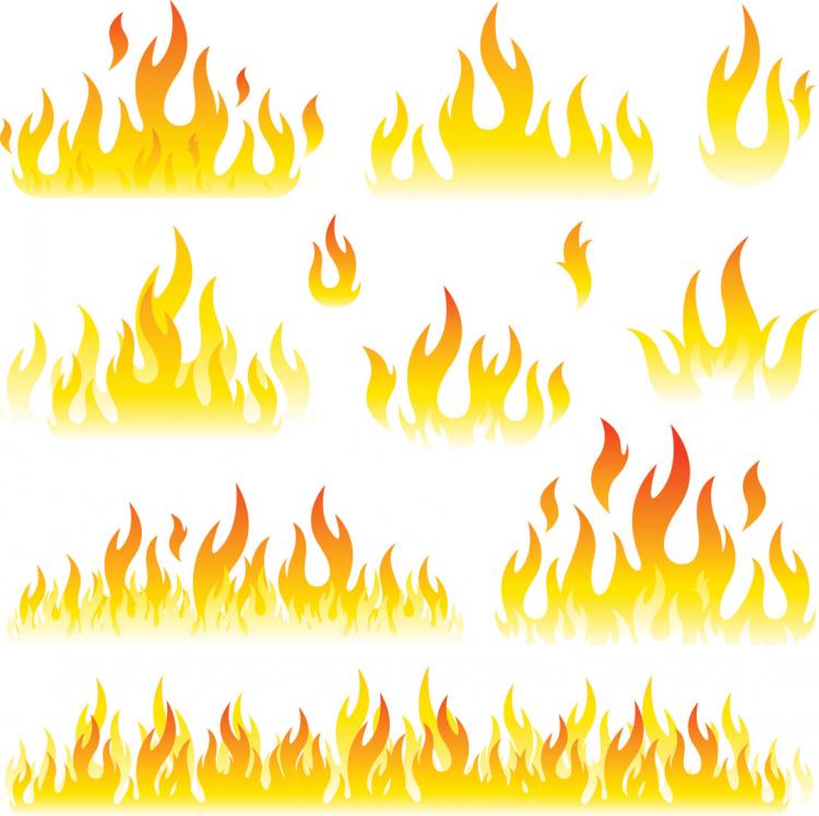 750x748 Flame Vector Free Vector 4vector
